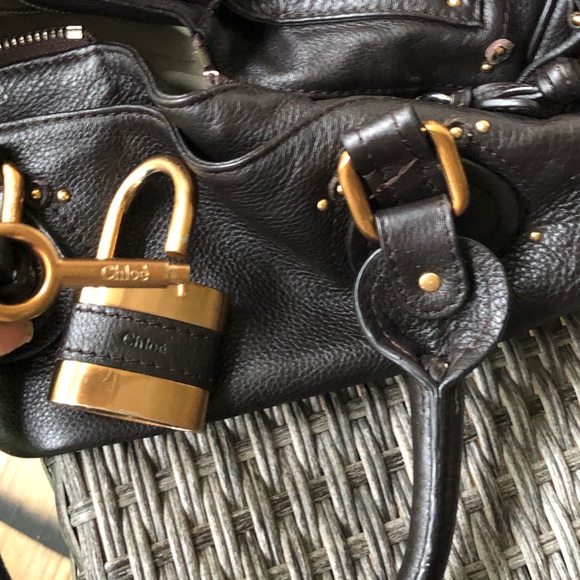 Chloe handbag Dark Brown - Picture 3 of 7